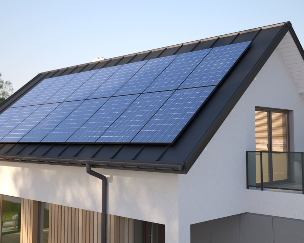 家庭用太陽光発電の画像