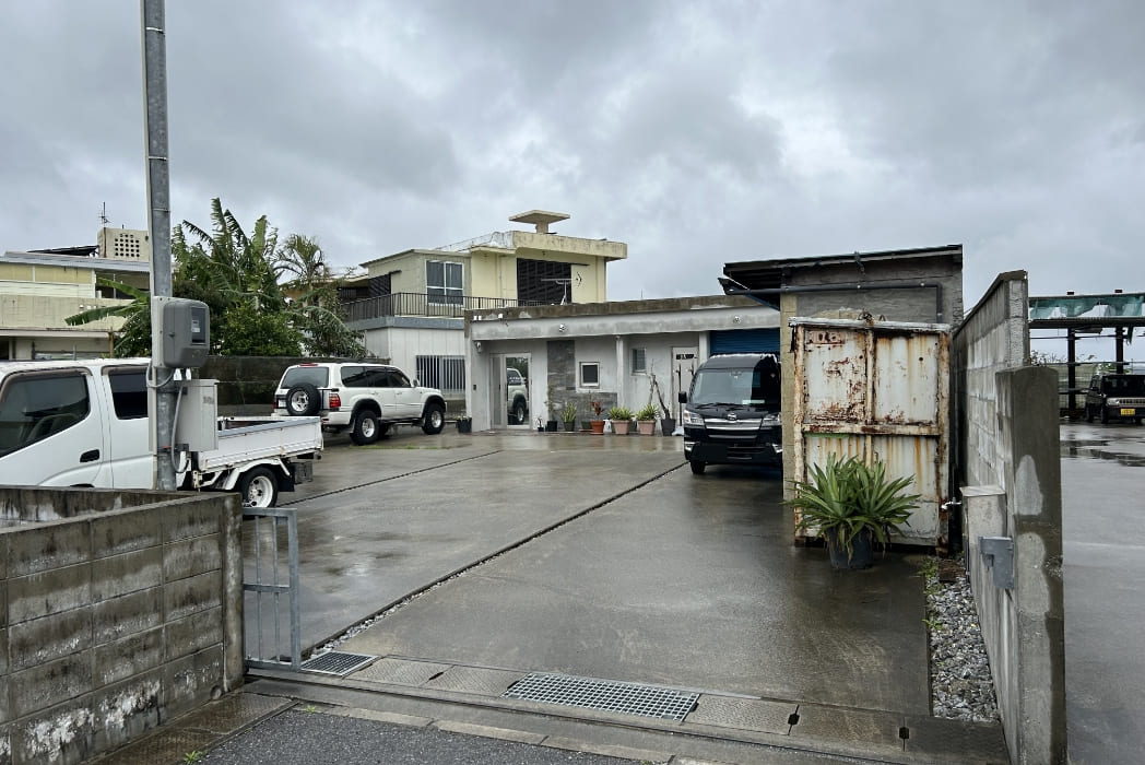 特殊架台(カーポート)の設計・設置のBEFORE画像